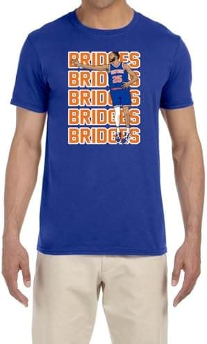 Mikal Bridges Text Pic T-Shirt