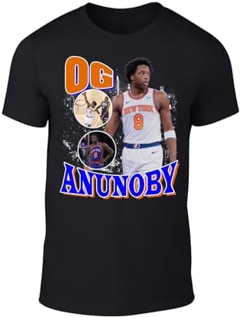 OG Anunoby Bootleg Style Throwback T-Shirt