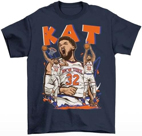 Karl-Anthony Towns KAT Cartoon Style T-Shirt